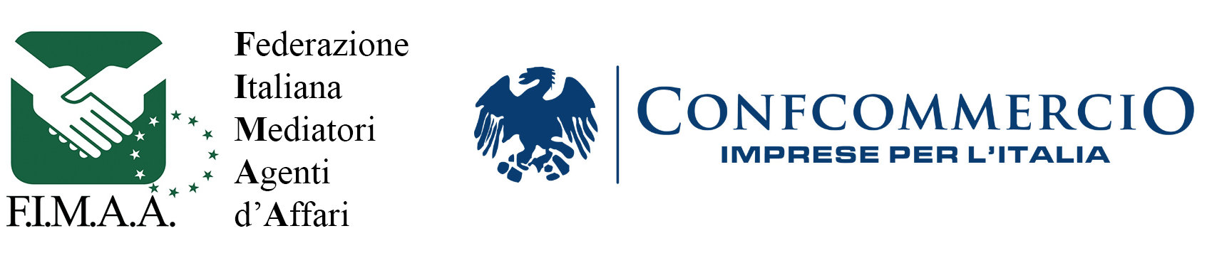 loghi fimaa e confcommercio